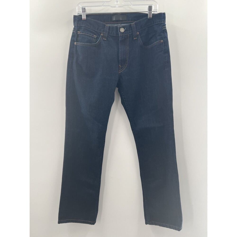 J Brand Men’s Dark Wash Indigo Denim Kane Jeans Five Pocket Cotton Size 32 X 29